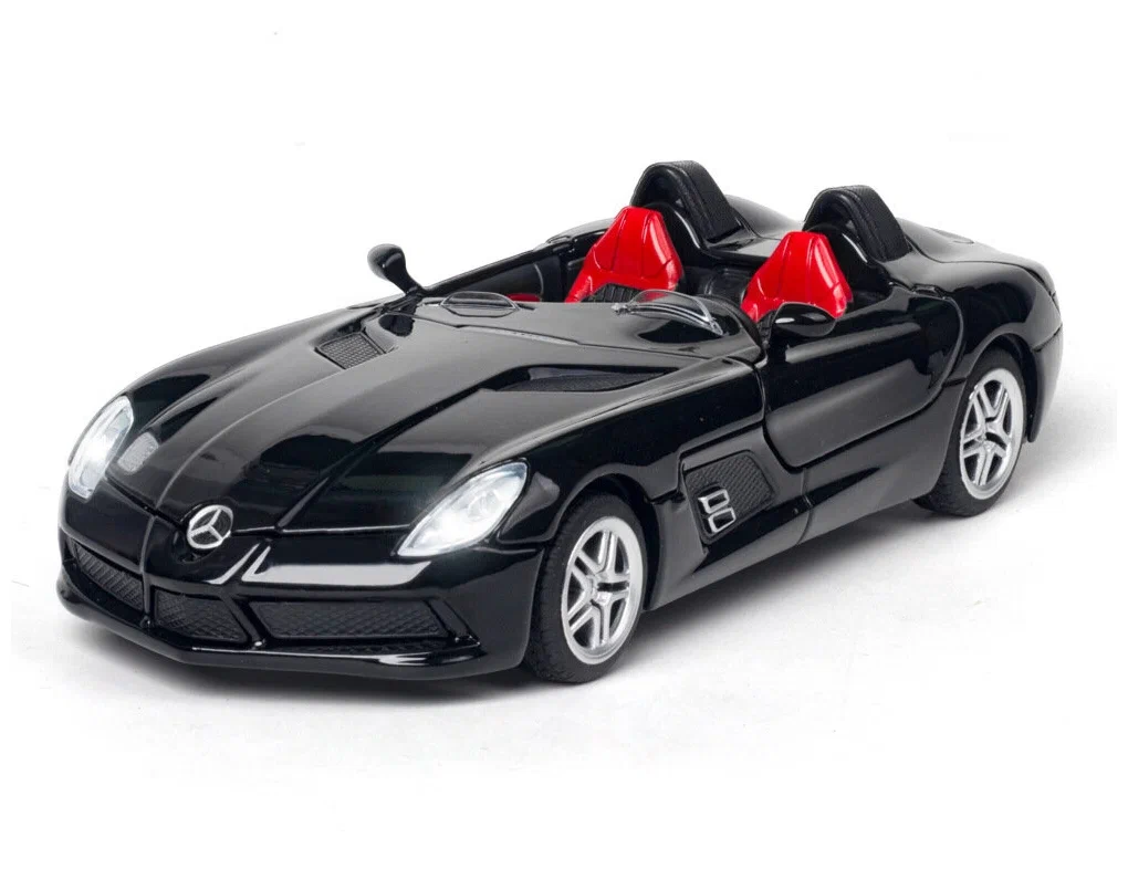 Noname Модель мет. "Mercedes SLR" 1:32 двухместный инерц. свет, звук. открыв. двери арт.8939b/71374 8939b/71374