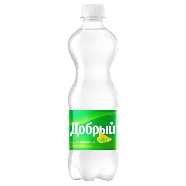 Газированный напиток Добрый Лимон-Лайм 0.5 л ПЭТ упаковка 12 штук - фотография № 2
