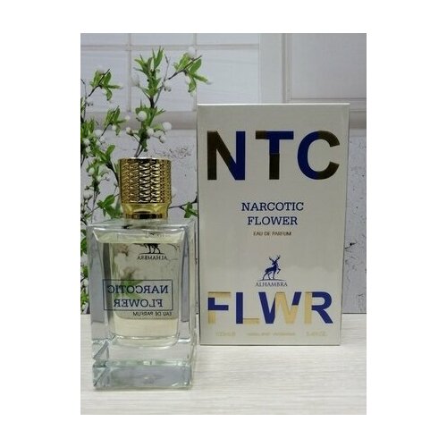 NARCOTIC FLOWER edp 100ml . Парфюмерная вода для женщин.(Флёр наркотик ОАЭ) парфюмерная вода maison alhambra narcotic flower 100 ml