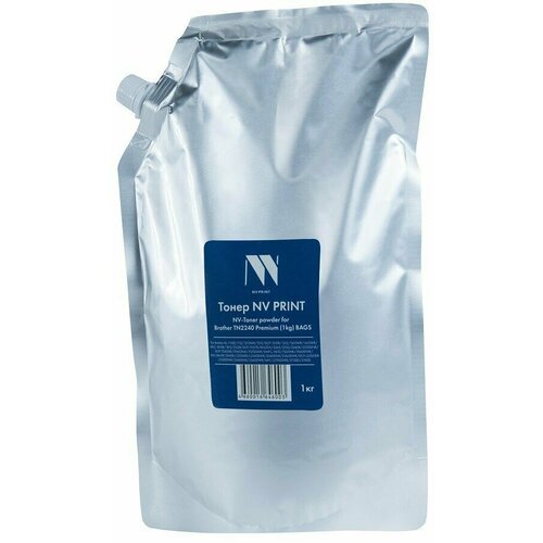 Тонер NV Print Premium универсальный пакет 1 кг, черный (NV-TN2240-PR-1KG-BAG)