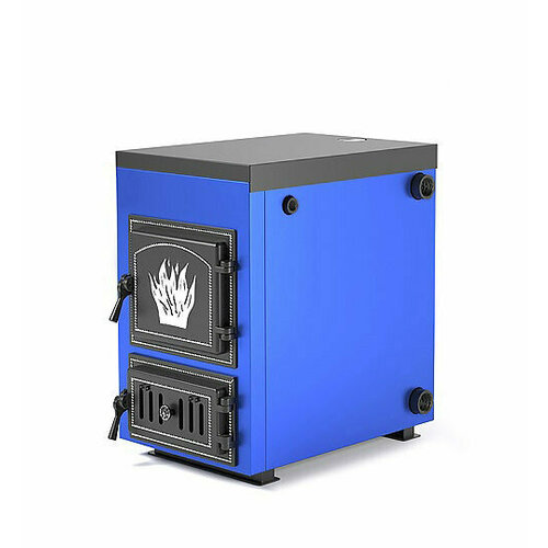 Котёл отопительный Везувий Эльбрус-14П с чугунной плитой диаметр дымохода 120 мм 5518800₽