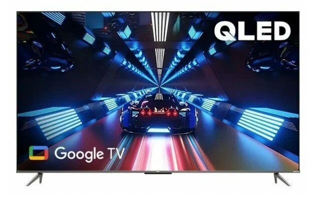 Телевизор TCL 65C647 65" QLED 4K Ultra HD Google TV черный