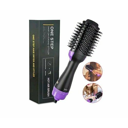 щетка для ионизации волос mizuhi щетка для ионизации волос hair ionization brush Фен щетка для волос ONE STEP 3в1 MIX