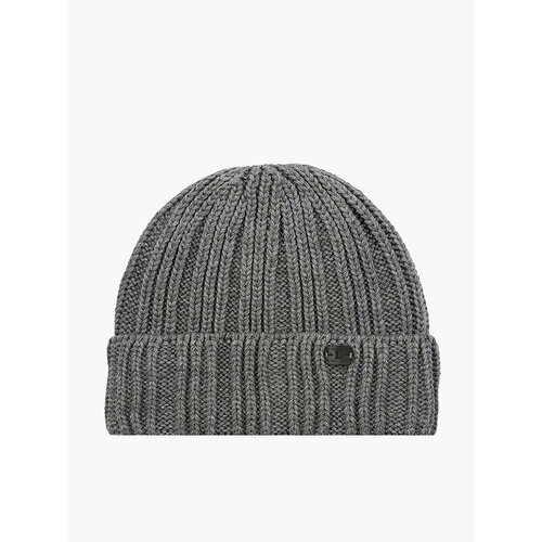 фото Шапка бини landre, размер 56-59, серый