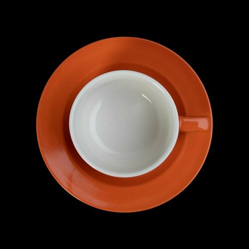 Кофейная пара 190мл, оранжевый 