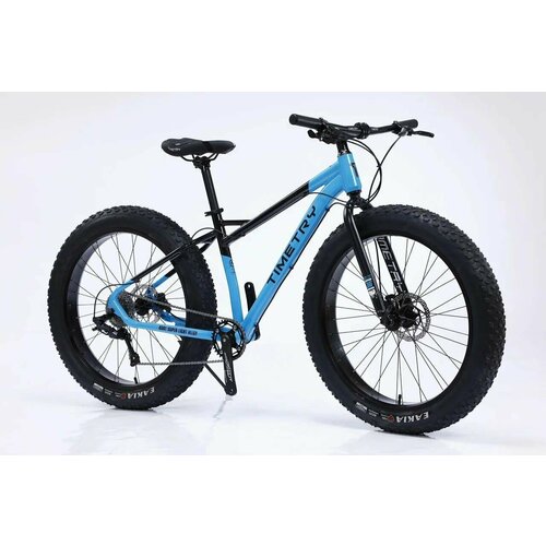 Велосипед фэтбайк Fatbike Timetry ТT0919s 26 Алюминиевая рама 19 Гидравлический тормоз Взрослый Подростковый Спортивный черно-синий 3070000₽
