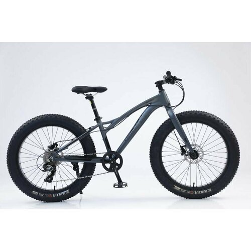 Велосипед Фэтбайк TIMETRY TT120 8 Гидравлические тормоза Алюминиевая рама Спортивный Взрослый Подростковый серый 3149000₽