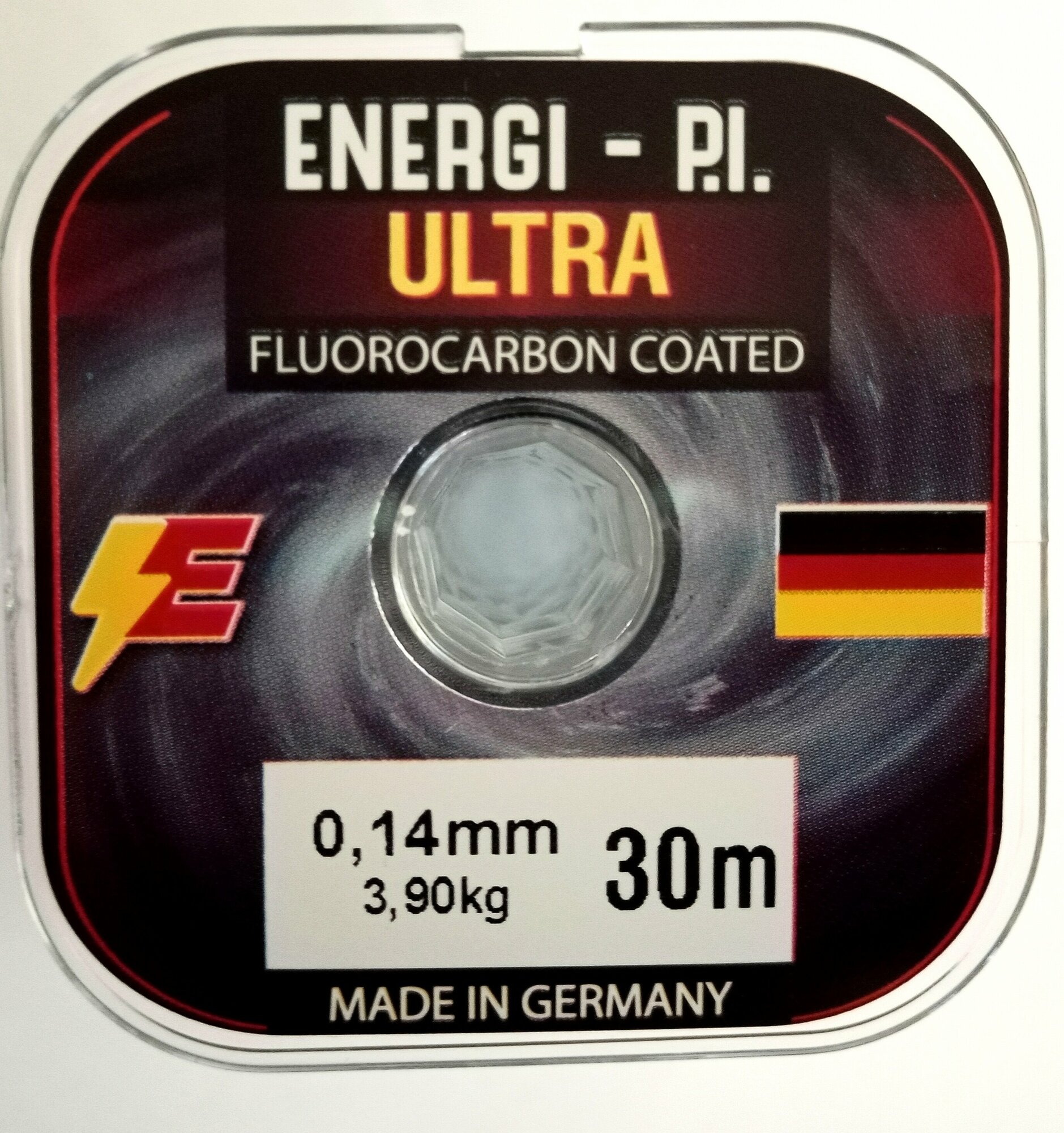 Леска рыболовная, монофильная ULTRA Fluorocarbon coated, 30 м; 0.14 мм ENERGI-P. I.