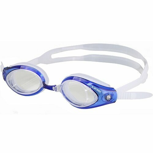 Очки плавательные Larsen R42 прозрачный/синий (силикон) очки плавательные larsen r14 синий tpe