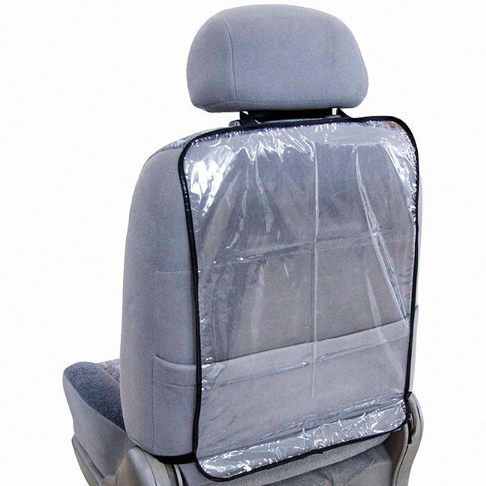 Накидка защитная на спинку сиденья ZIPOWER, прозрачная, ПВХ PM6225