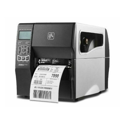 Zebra TT Printer ZT230; 203 dpi, Euro and UK cord, Serial, USB, Int 10/100