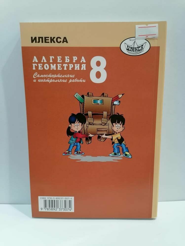 Алгебра и геометрия. 8 класс. Самостоятельные и контрольные работы - фото №13