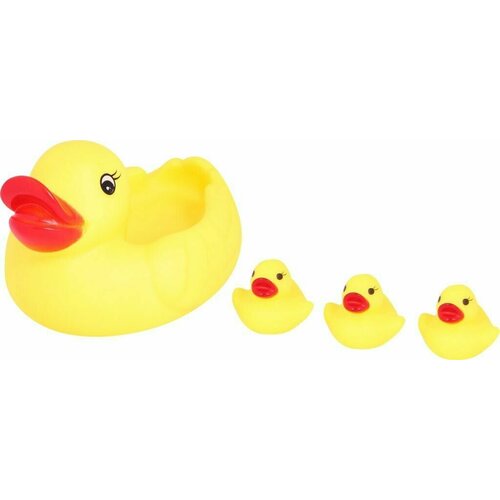 Игровой набор для купания BIGGA Уточки 4 предмета - 4 упаковки