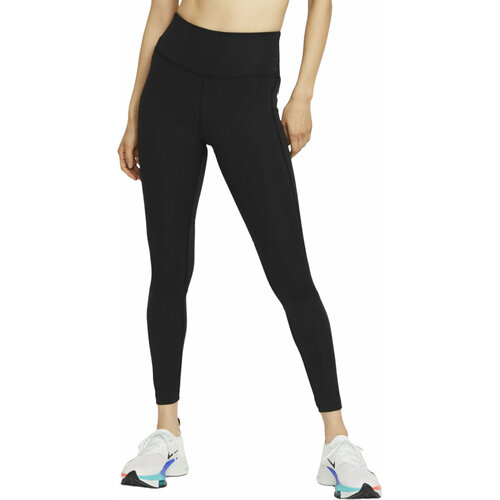 фото Капри nike w epic fast running tights, размер xs, черный