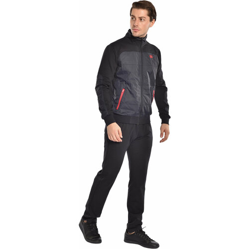 Костюм спортивный Bilcee, размер L, бордовый костюм спортивный bilcee bilcee men s tracksuit l