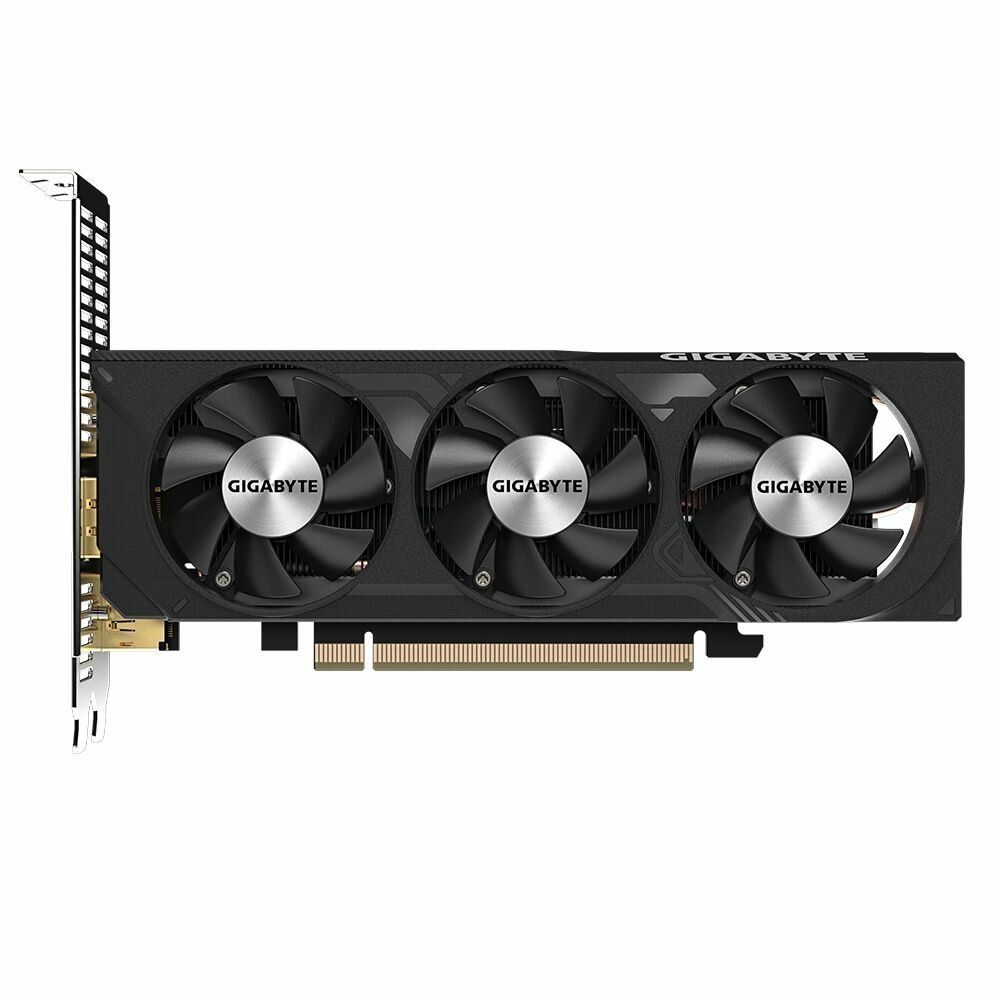 Видеокарта Gigabyte RTX4060 OC Low Profile 8GB GDDR6 128-bit DPx2 HDMIx2 3FAN RTL