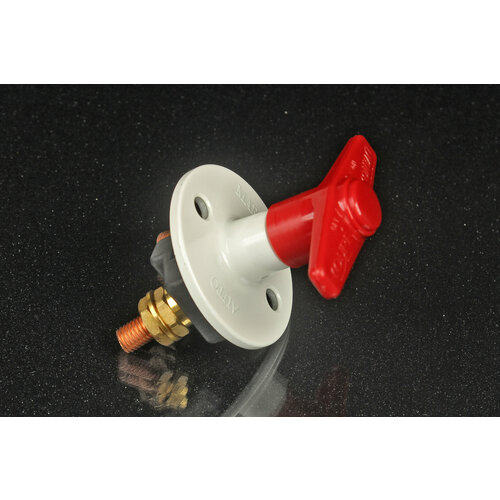 Выключатель массы АКБ 12V, 2-х контактн, с ключом флажкового типа, 300A (800A кратковременно) FE-A3605 RACING ELECTRIC