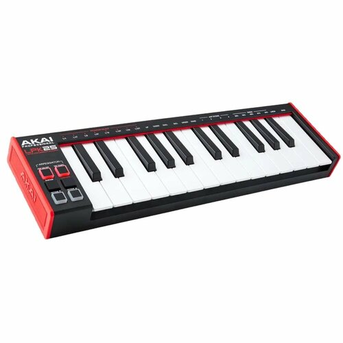 AKAI PRO LPK25MK2 миди-клавиатура, белый