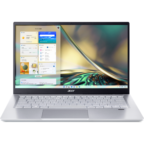 Ноутбук Acer Swift 3 SF314-511-579Z 14 FHD IPSCore i5-1135G78GB256GB SSDIris Xe GraphicsWin 11 HomeRUSKBсеребристый NX ABLER014 5599000₽