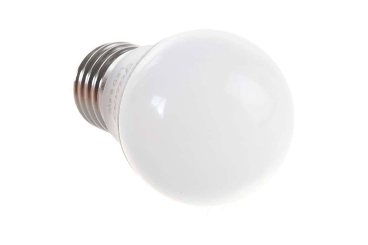 105102110 Лампа LED Globe E27 9.5W 3000K 1/10/50 Gauss - фото №6