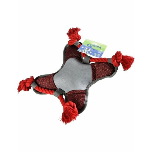 Игрушка для собак Звезда с пищалкой, текстиль 30*21,5 см