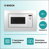 Микроволновая печь встраиваемая Bosch BFL523MW3, белый