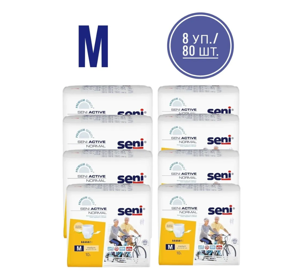 Seni Active Normal    M 10  * 8  /   80-110 