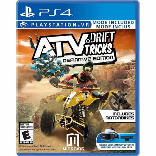 ATV Drift & Tricks [PS4, английская версия] - CIB Pack lre35225 модифицированная версия колёсного бронеавтомобиля m atv socom часть 3