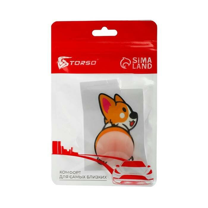 TORSO Аксессуар для авто "Корги", силиконовая, 7.5×5.6 см — фото 6
