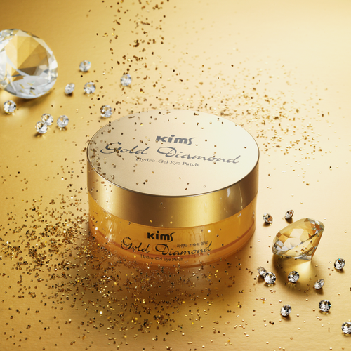Изображение товара Гидрогелевые золотые патчи Kims Gold Diamond Hydro-Gel Eye Patch