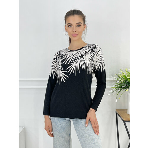 Джемпер, размер XL, черный