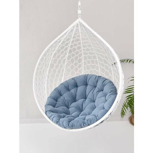 Подушка для подвесного кресла 120 см Everena Grey_Blue подушка для Папасан Papasan подушка для подвесного кресла двухсторонняя fisht бежевый полиэстер