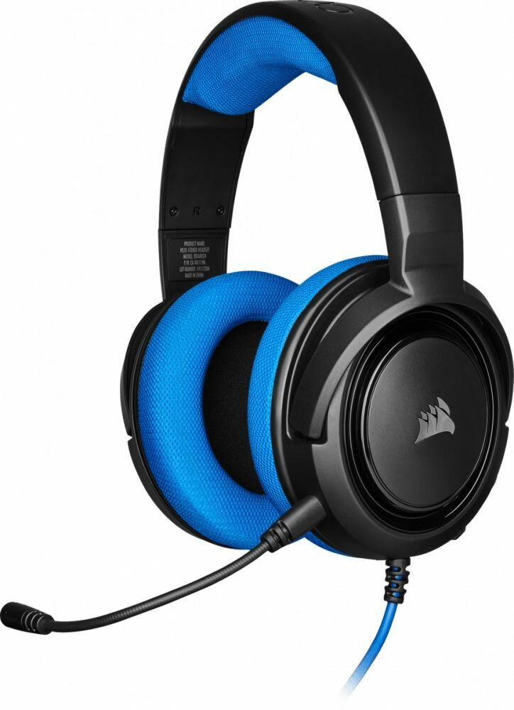 Гарнитура игровая Corsair HS35 STEREO Gaming Headset Blue