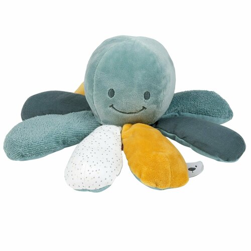 Игрушка мягкая Nattou Soft toy Lapidou Activity Octopus Осьминог green 877794