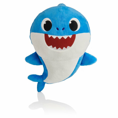 Мягкая игрушка WowWee 61032 музыкальная Baby Shark Папа Акуленок