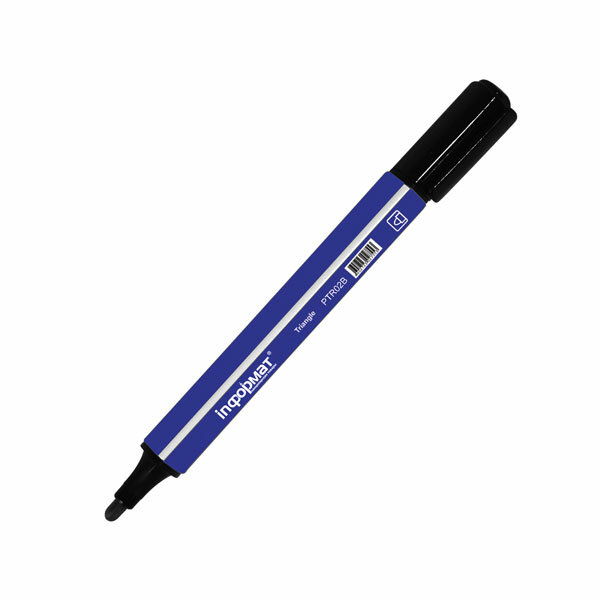 фото InФормат Маркер перманент. inформат TRIANGLE 2,50 мм синий круглый синий