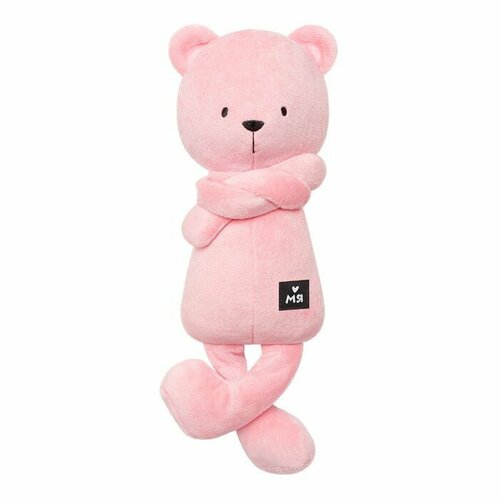 Мягкая игрушка «Мишка Джордж», 33 см, цвет розовый мягкая игрушка мишка балеринка 33 см