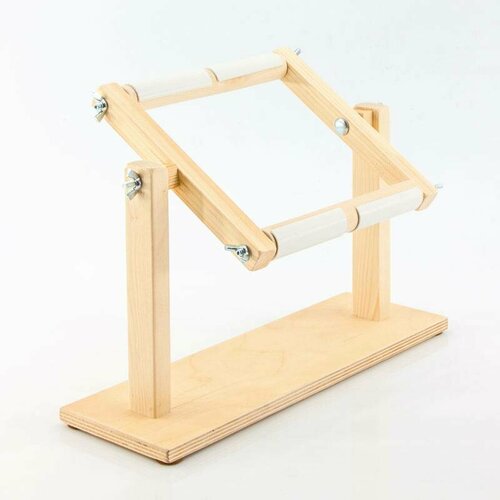 Пяльцы Моё Хобби настольные для вышивания, 20 x 20 см, 1 шт