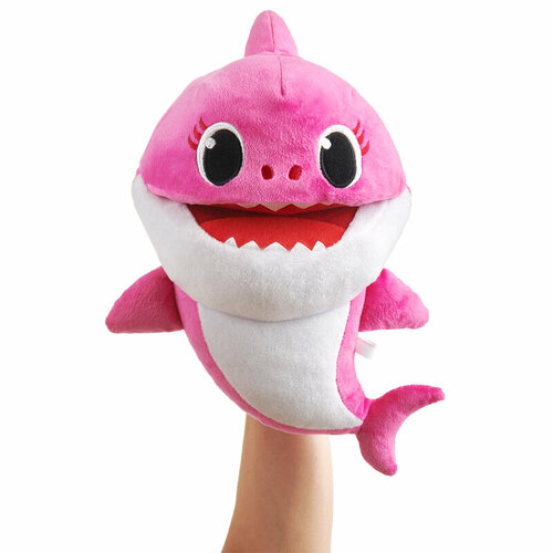 Мягкая игрушка WowWee 61082 перчаточная Baby Shark Мама Акула