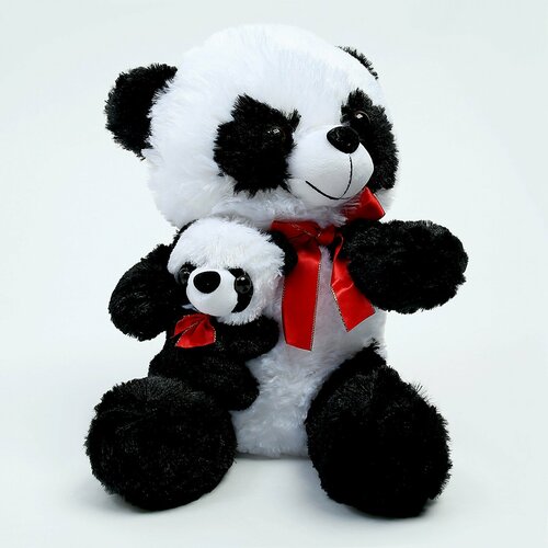 Мягкая игрушка «Панда с малышом» мягкая игрушка панда с малышом