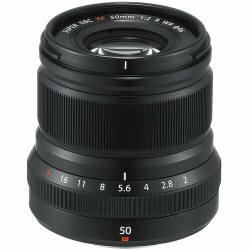 бленда fujifilm lh xf23 для xf 23mm f 1 4 r Fujifilm XF 50mm f/2 R WR Black