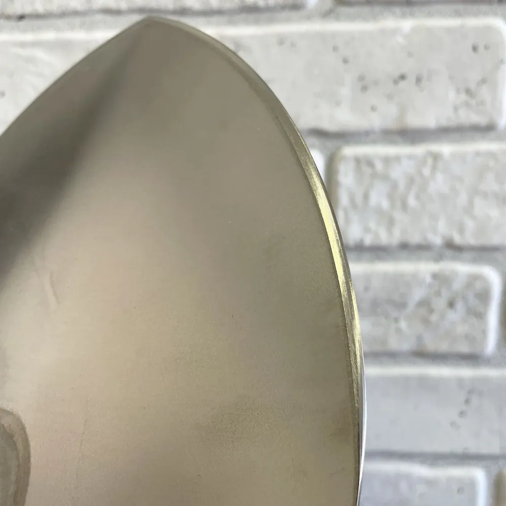 Лопата титановая штыковая Большая 2 мм с черенком (титан марки ОТ4, размер 20 x 27 см, лакированный черенок) - фотография № 3