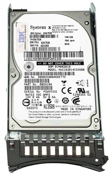 Жесткий диск IBM 42C0269 146Gb 10000 SAS 2,5" HDD