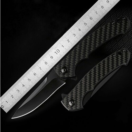 фото Нож туристический карбон нет бренда