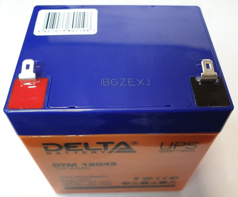 DELTA Battery DTM 12045 12В 4500 А·ч - фото №20