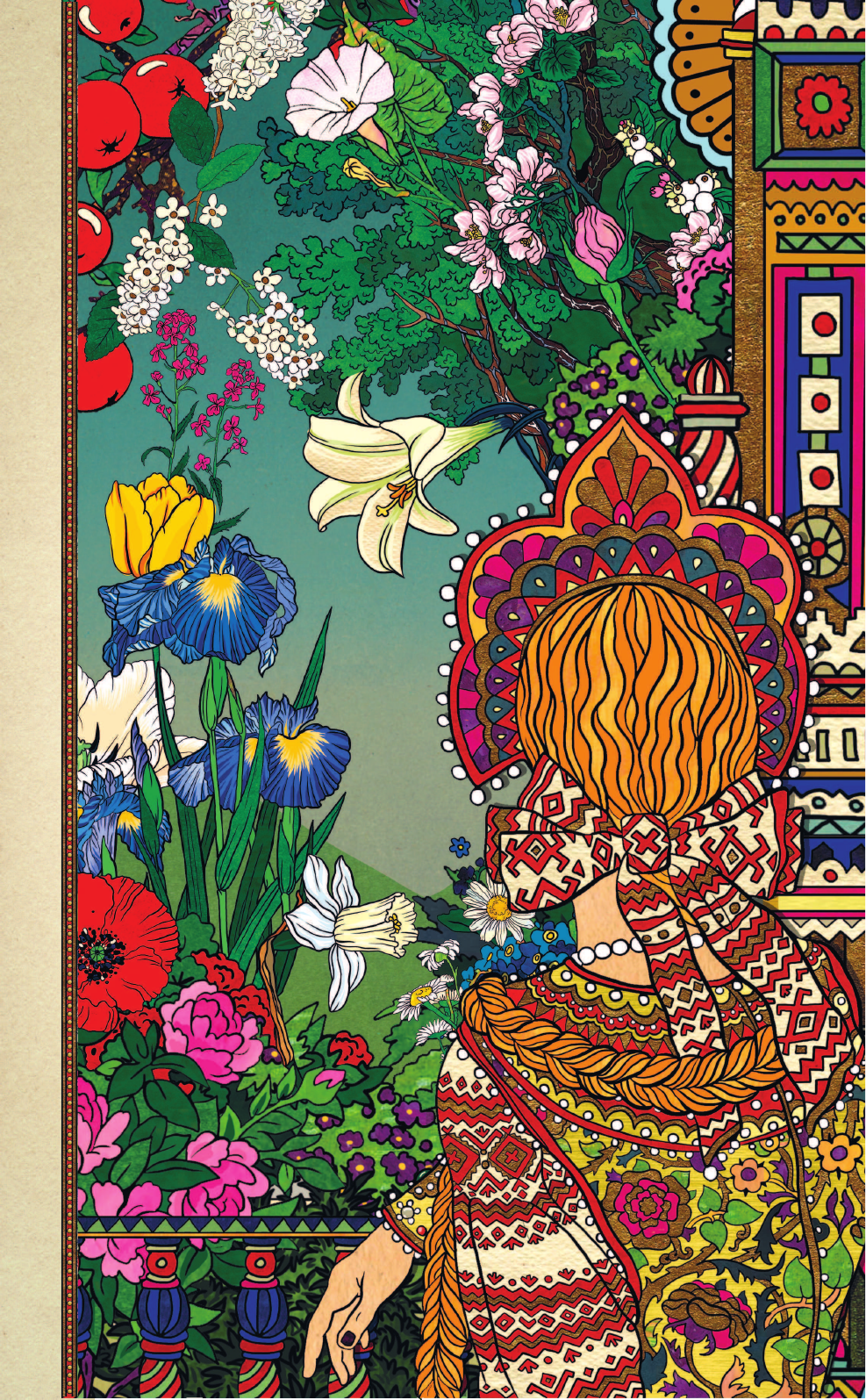 Тайны цветов Мифы сказки легенды Подарочная книга с цветными авторскими иллюстрациями - фото №7