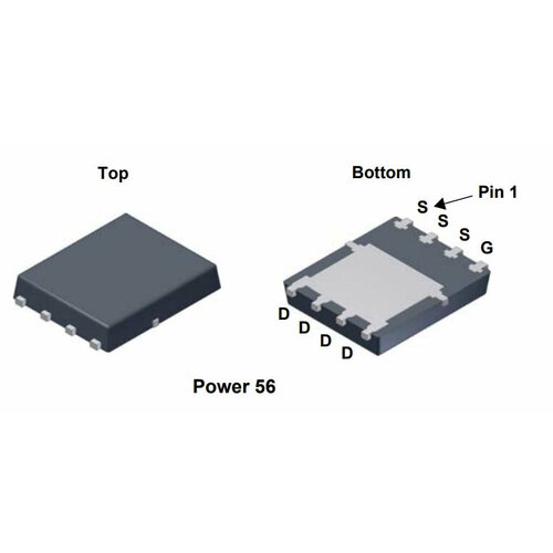 Микросхема FDMS7698 N-Channel MOSFET 30V 22A POWER56 новый оригинальный 10 шт партия sihf22n60e f22n60e или sihf22n60s f22n60s или sihf22n65e f22n65e to 220f 22a 600v e series power mosfet