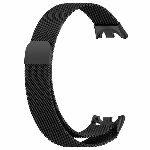 Ремешок для умных часов Xiaomi Mi Band 8, миланская петля, черный