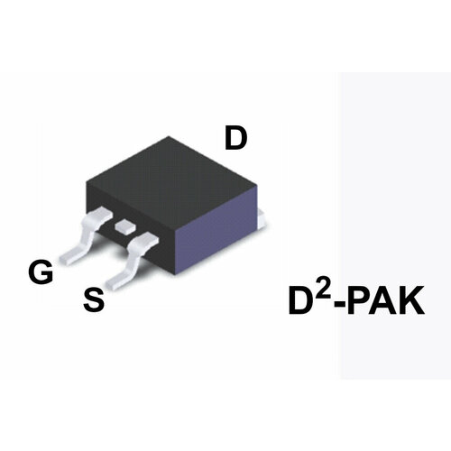 Микросхема FCB11N60 N-Channel MOSFET 600V 11A D2PAK