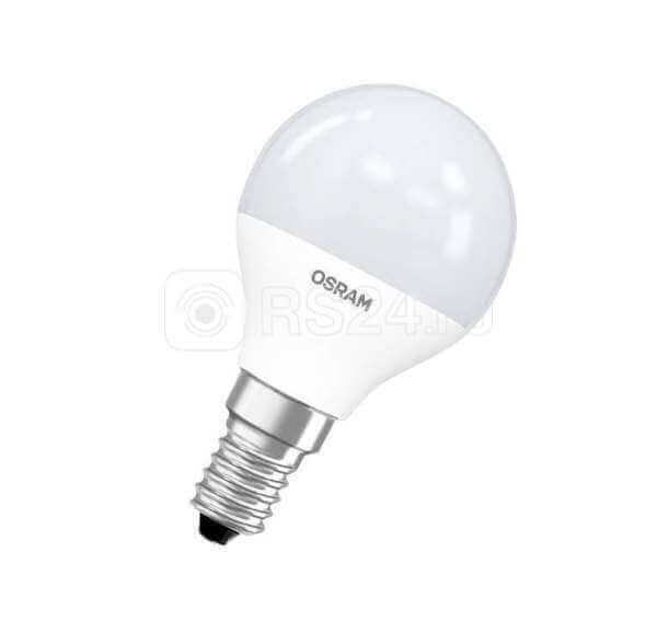 Лампа светодиод. (LED) Шар Е14 6.5Вт 550лм 4000К 230В матов. Osram